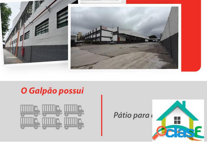 EXCELENTE GALPÃO - LOCAÇÃO – 5.500M² - CUMBICA -