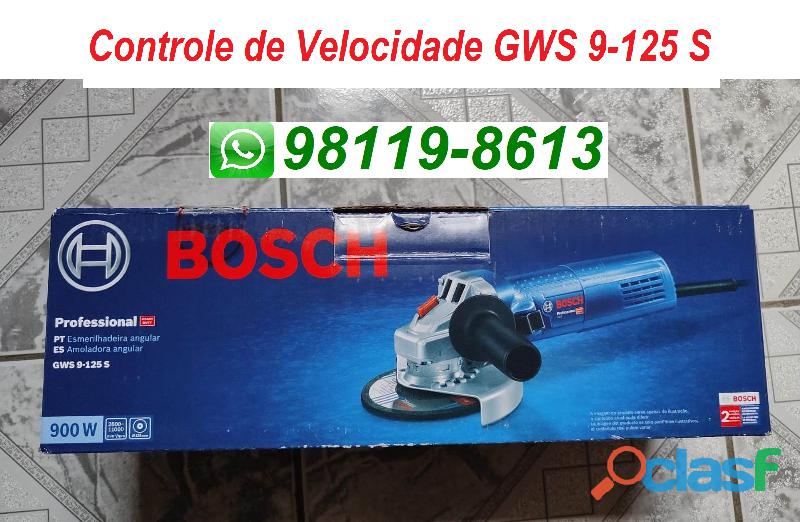 Esmerilhadeira Lixadeira Bosch Gws 9 125 S 900W Nova