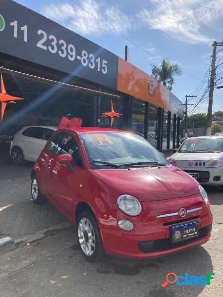 FIAT 500 CULT 1.4 FLEX 8V EVO MEC. VERMELHO 2014 1.4 FLEX