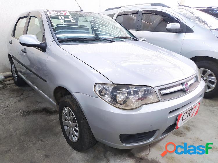 FIAT PALIO 1.0 ECONOMY FIRE FLEX 8V 4P PRATA 2014 1.0 FLEX