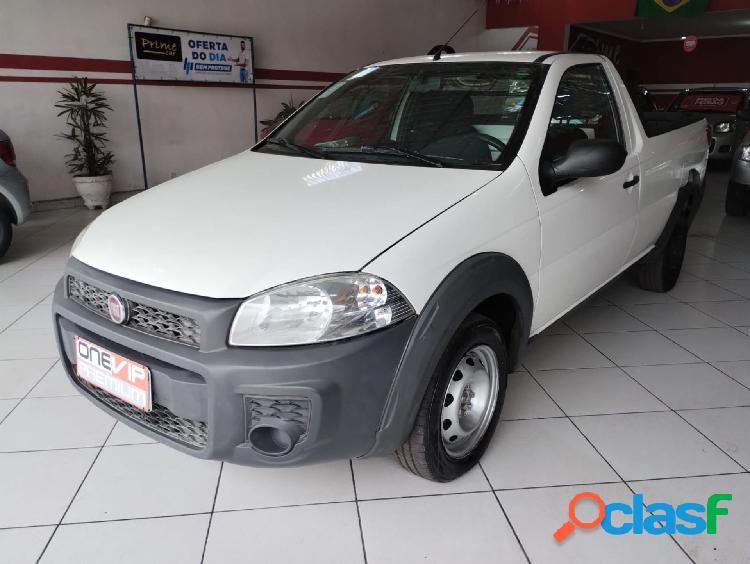 FIAT STRADA WORKING HARD 1.4 FIRE FLEX 8V CE BRANCO 2020 1.4