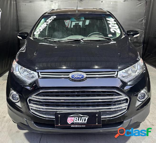 FORD ECOSPORT TITANIUM 2.0 16V FLEX 5P PRETO 2014 2.0 FLEX