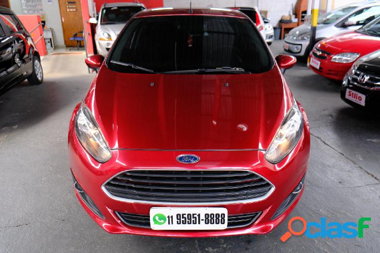 FORD FIESTA 1.5 16V FLEX MEC. 5P VERMELHO 2015 1.5 FLEX