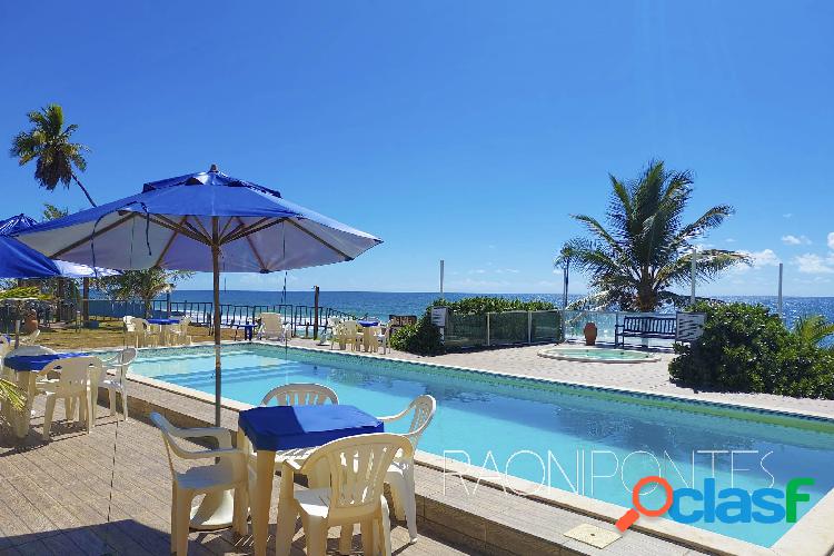 Hotel - Pousada frente mar no Litoral Norte da Bahia - Praia