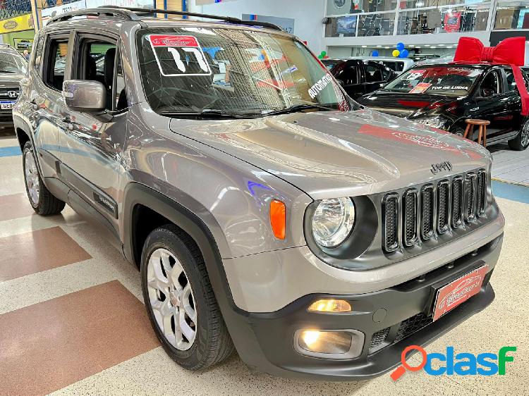 JEEP RENEGADE LONGITUDE 1.8 4X2 FLEX 16V AUT. CINZA 2017 1.8