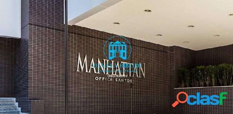 MANHATTAN OFFICE SANTOS - Sala comercial com 42m² 2
