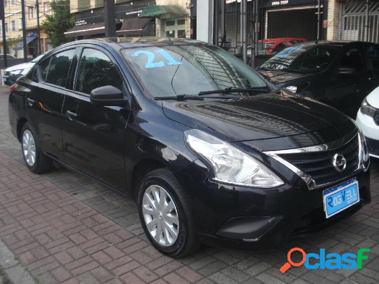 NISSAN VERSA V-DRIVE 1.0 12V FLEX MEC. PRETO 2021 1.0 FLEX