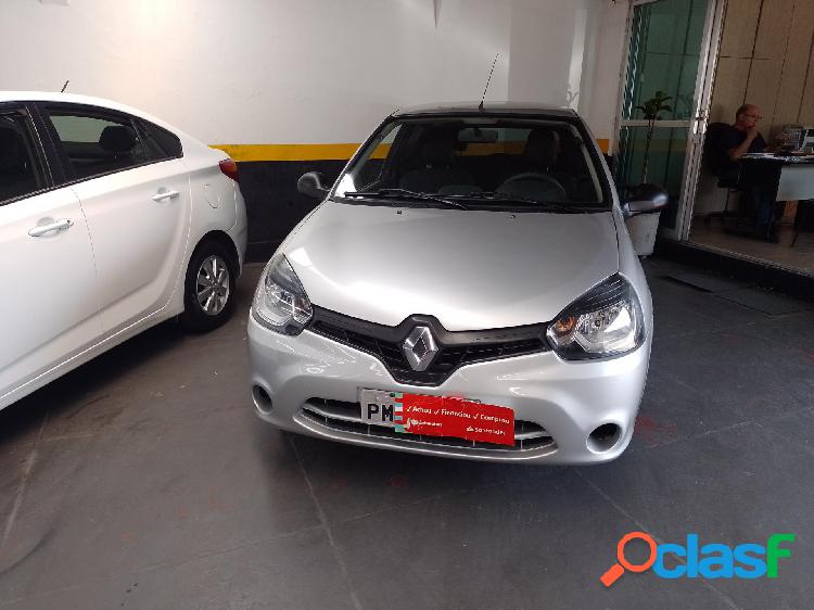 RENAULT CLIO AUTHENTIQUE 1.01.0 HI-POWER 16V 3P PRATA 2015