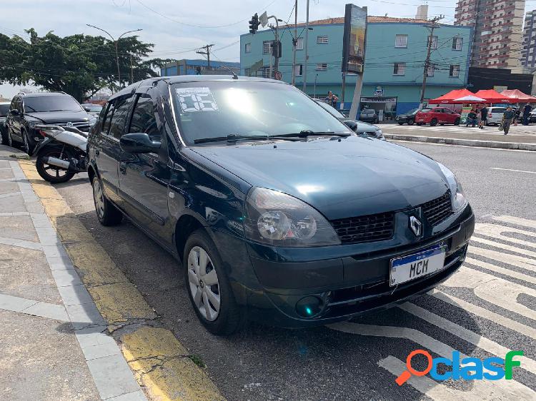 RENAULT CLIO SED. HI-FLEXEXP.HI-FLEX 1.6 16V 4P AZUL 2006