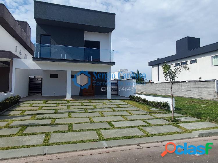 SOBRADO 3 QUARTOS 2 SUÍTES PÉ NA AREIA CONDOMINIO ALTO