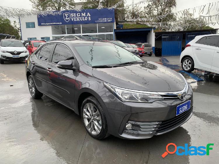 TOYOTA COROLLA XEI 2.0 FLEX 16V AUT. CINZA 2019 2.0 FLEX