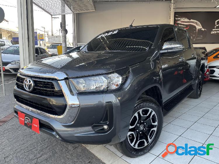 TOYOTA HILUX CD SRV 4X4 2.8 TDI DIESEL AUT. CINZA 2022 2.8