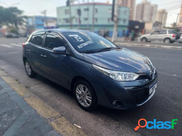 TOYOTA YARIS XL 1.3 FLEX 16V 5P AUT. AZUL 2019 1.3 FLEX