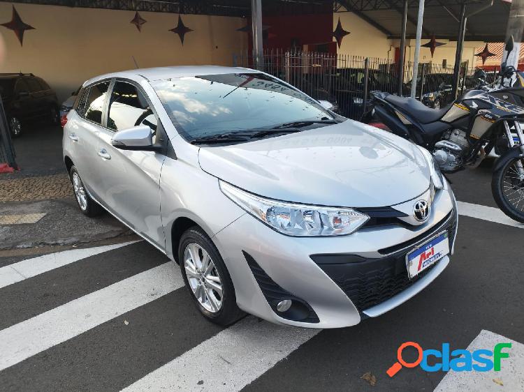 TOYOTA YARIS XL 1.3 FLEX 16V 5P AUT. PRATA 2019 1.3 FLEX