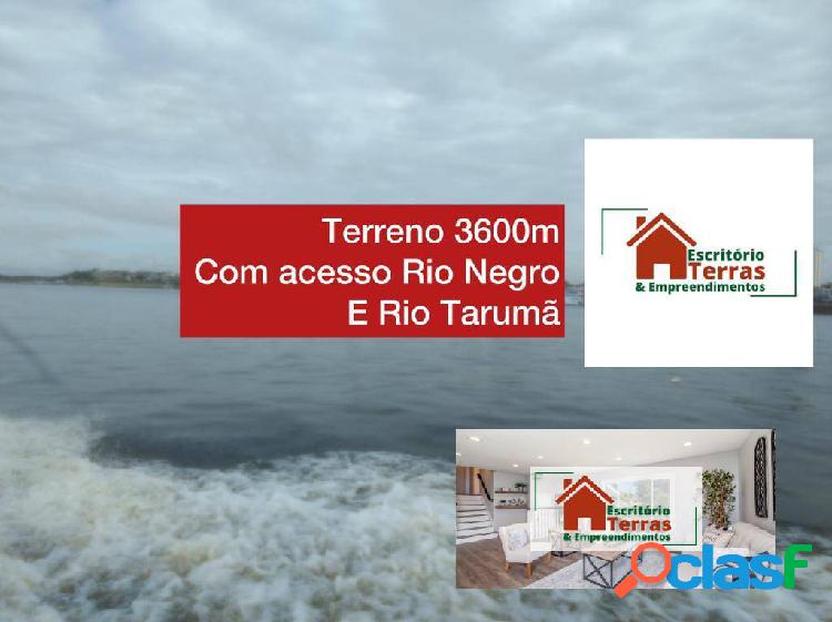 Terreno Venda com Acesso aos Rios Tarumã e Negro - R$ 11