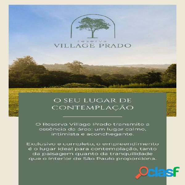 Village Prado, Lotes a partir de 360 m²