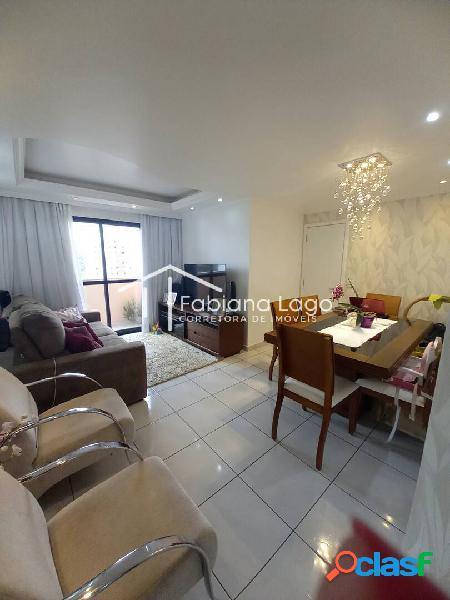 Apartamento 75m 3 quartos 1 banheiro 1 vaga R$480.000