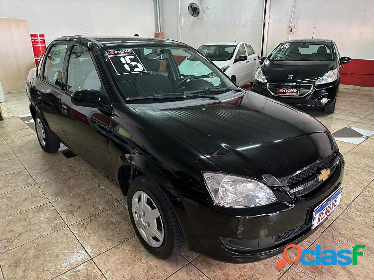 CHEVROLET CLASSIC LIFELS 1.0 VHC FLEXP. 4P PRETO 2015 1.0