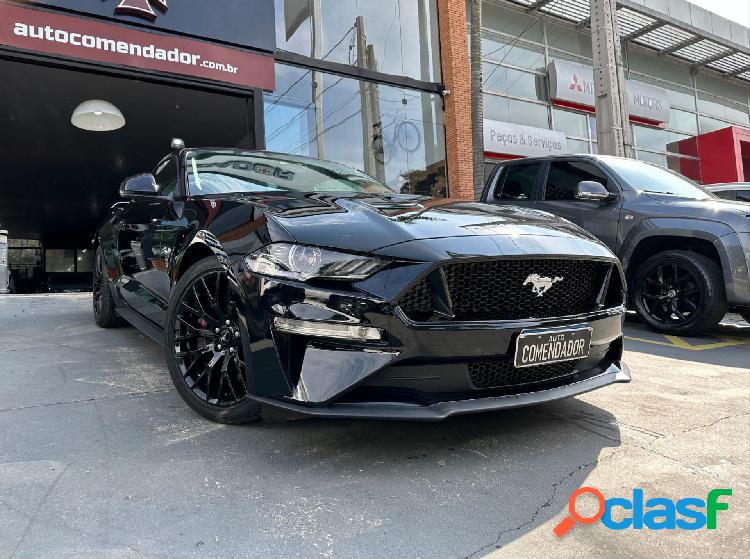 FORD MUSTANG GT PREMIUM 5.0 V8 PRETO 2019 5.0 GASOLINA