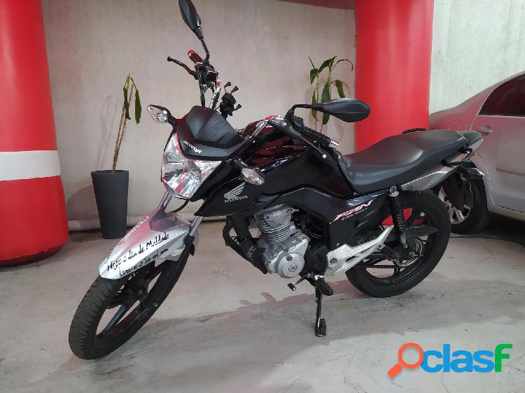 HONDA CG 160 FAN FLEX PRETO 2018 160 FLEX