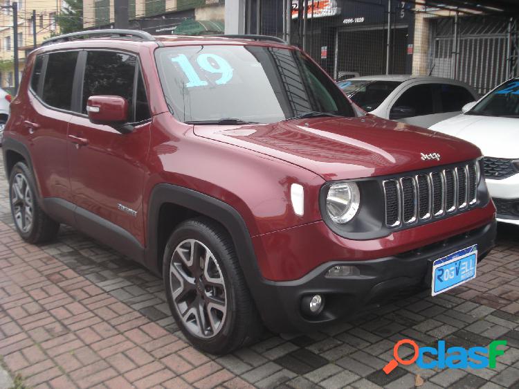 JEEP RENEGADE LONGITUDE 1.8 4X2 FLEX 16V AUT. VERMELHO 2019