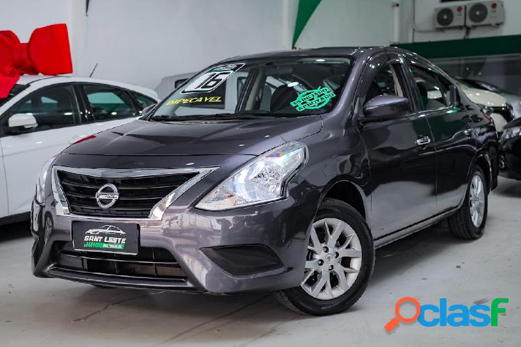 NISSAN VERSA S 1.0 12V FLEXSTART 4P MEC. CINZA 2016 1.0