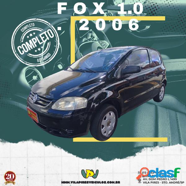 VOLKSWAGEN FOX PLUS 1.0MI 1.0MI TOTAL FLEX 8V 3P PRETO 2006