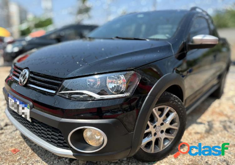 VOLKSWAGEN SAVEIRO CROSS 1.6 T. FLEX 16V CE PRETO 2015 1.6