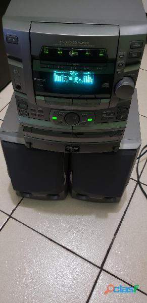 sistem pioneer model xr p920f cd 25 disc player