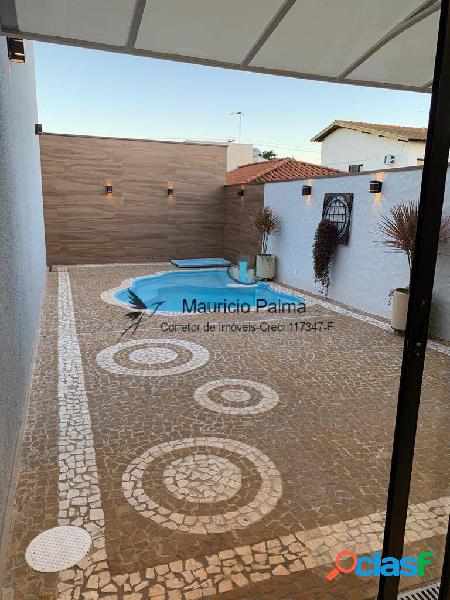 CASA TÉRREA COM PISCINA EM CONDOMÍNIO - JARDIM FLAMBOYANTS