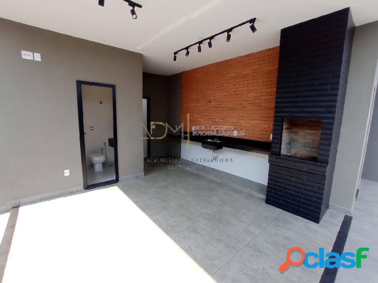 Casa á venda no Residencial Ouro Verde em Botucatu-SP