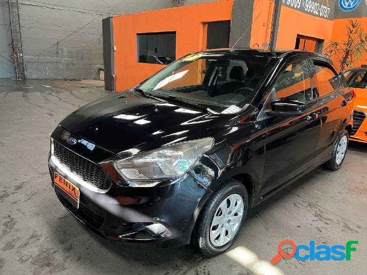FORD KA 1.0 SESE PLUS TIVCT FLEX 5P PRETO 2018 1.0 FLEX