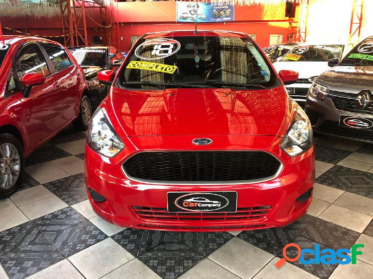 FORD KA 1.0 SESE PLUS TIVCT FLEX 5P VERMELHO 2018 1.0 FLEX