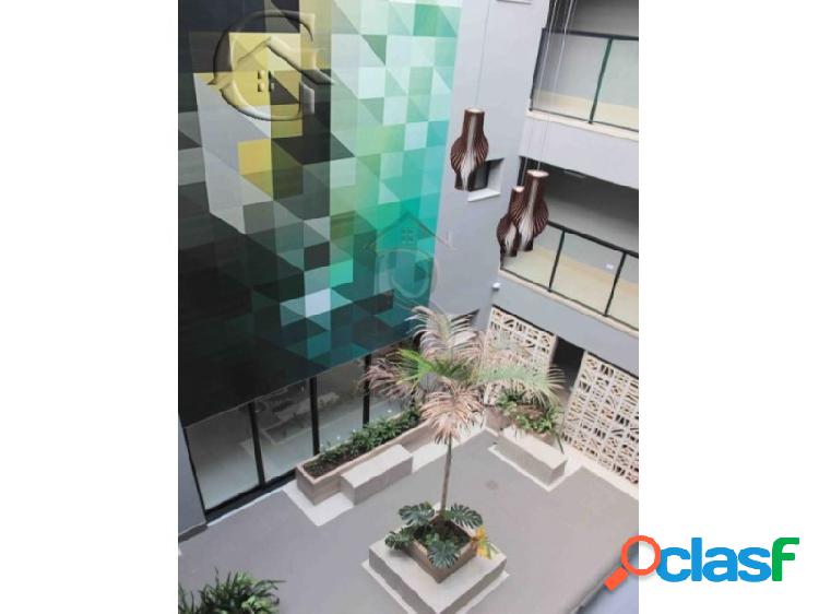 Flat com 1 quarto, 46 m², aluguel por R$ 1.800/mês.
