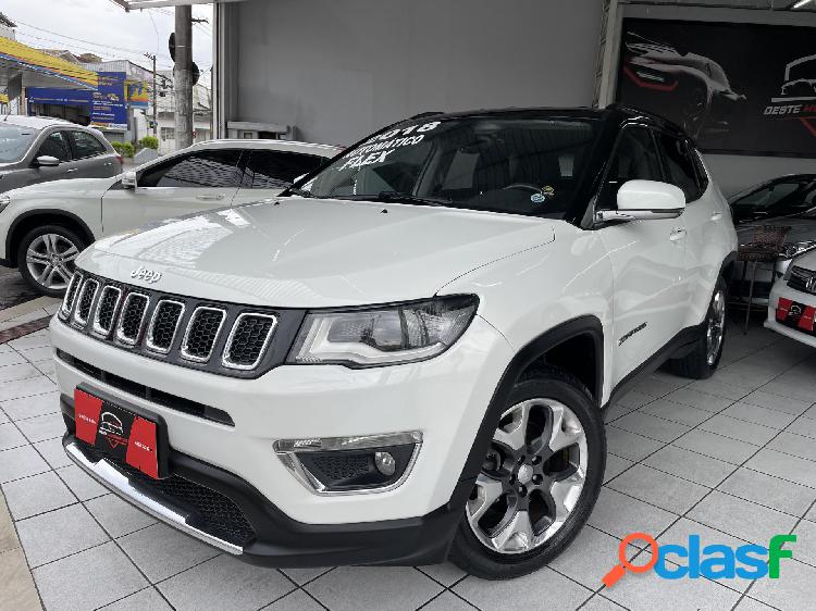 JEEP COMPASS LIMITED 2.0 4X2 FLEX 16V AUT. BRANCO 2018 2.0