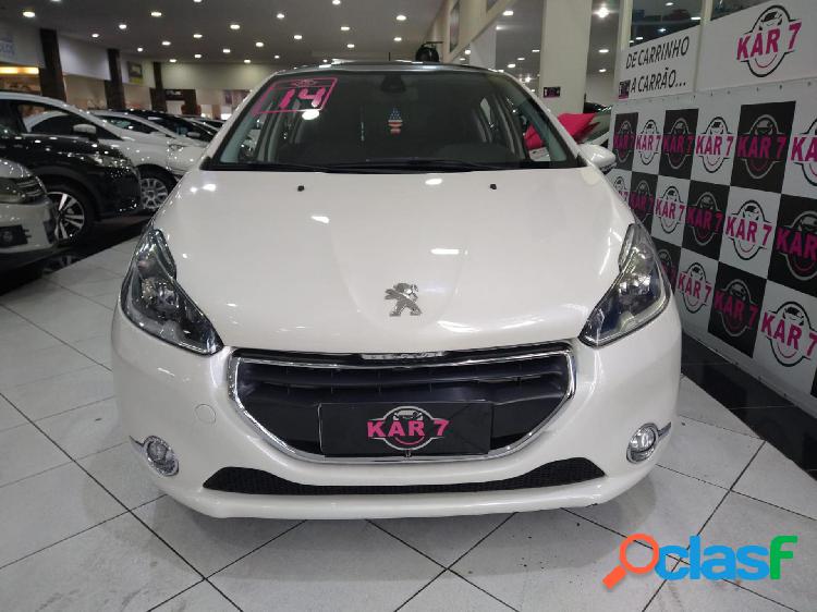 PEUGEOT 208 GRIFFE 1.6 FLEX 16V 5P AUT. BRANCO 2014 1.6 FLEX