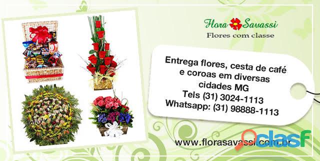 Itaúna MG floricultura flora entrega flores, buquês, cesta