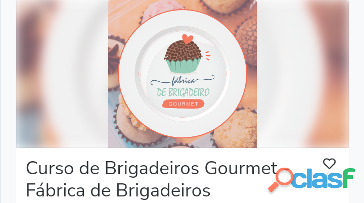 Curso de Brigadeiros Gourmet Fábrica de Brigadeiros