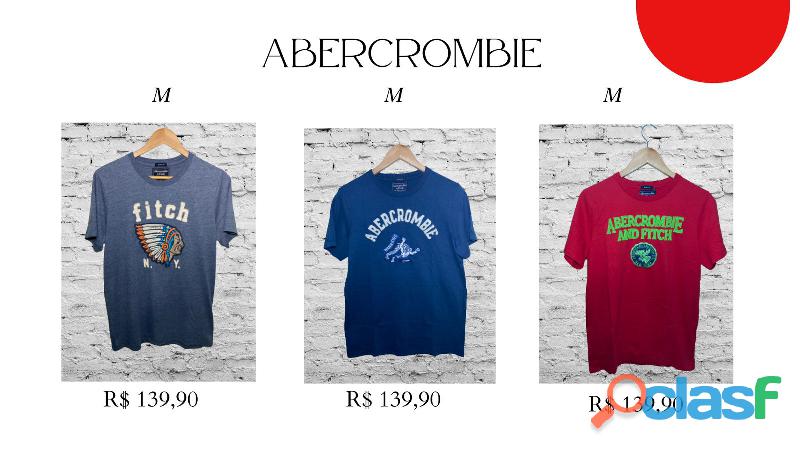 camiseta Abercrombie & Fitch