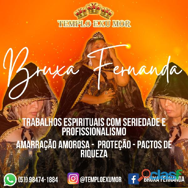 magia negra Porto Alegre Bruxa Fernanda