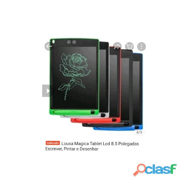 Lousa Mágica LCD Tablet 8,5 Polegadas Escrever, Desenhar e