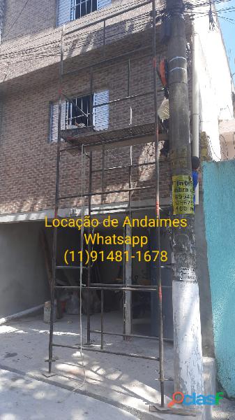 Locação de Andaimes em Poá. Whatsapp (11)91481 1678