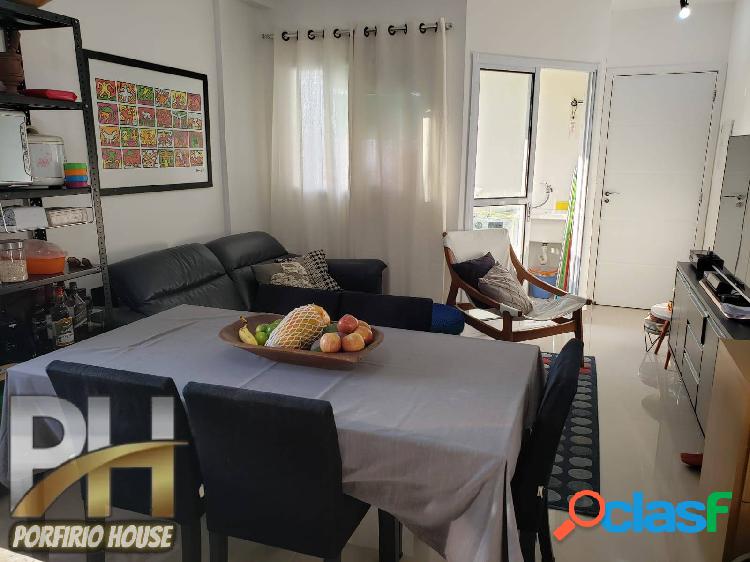 Apartamento 53m² Mobiliado, 2 Dorm(s), 1 Banheiro, 1 Vaga.