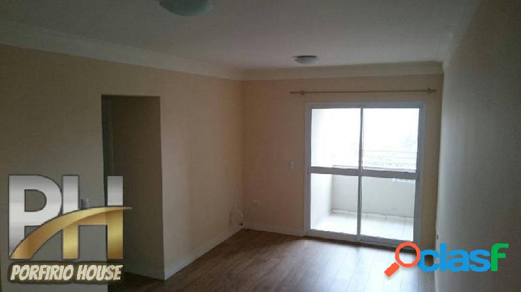 Apartamento 64m², 2 dormitórios, 1 suíte, 2 vagas