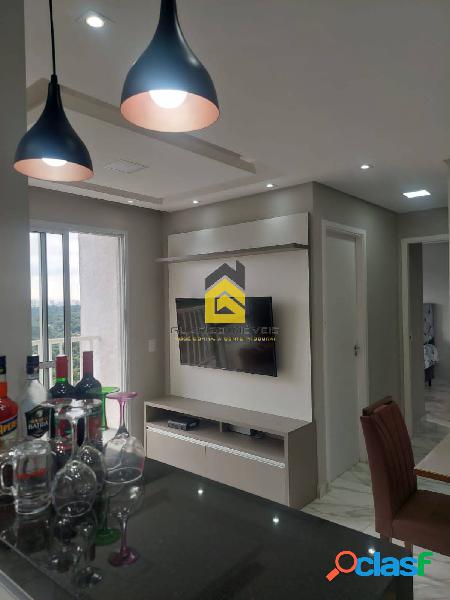 Apartamento á venda 2 Quartos 1 vaga, Jd. Campanário -