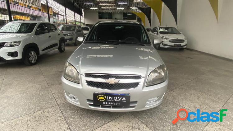 CHEVROLET CELTA SPIRIT LT 1.0 MPFI 8V FLEXP. 5P PRATA 2014