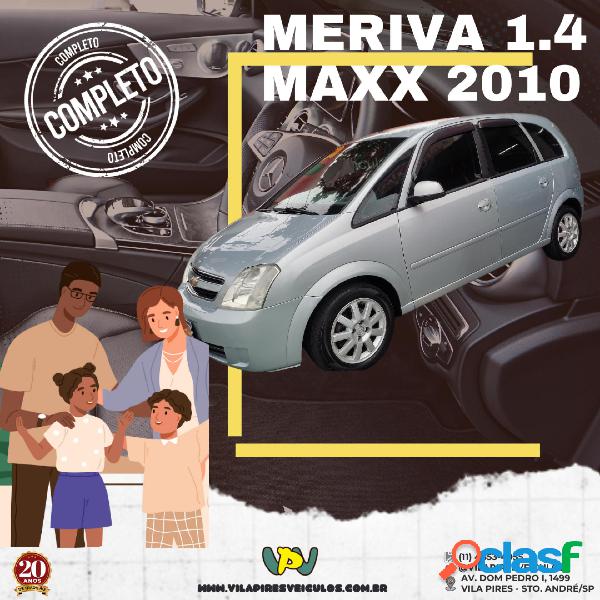 CHEVROLET MERIVA MAXX 1.4 MPFI 8V ECONOFLEX 5P PRATA 2010