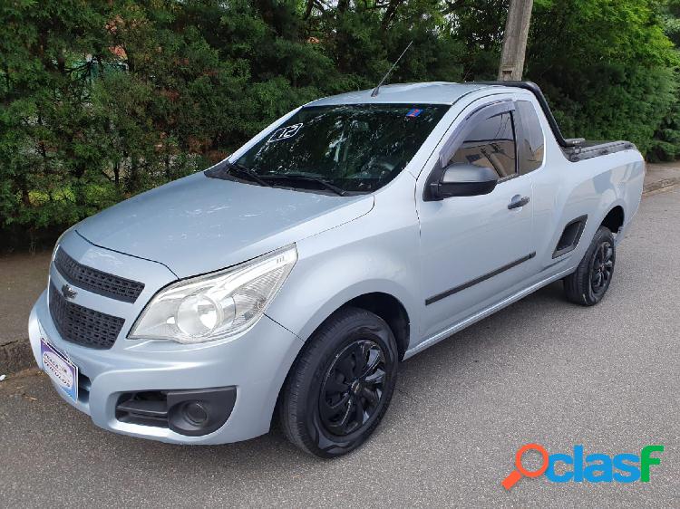 CHEVROLET MONTANA LS 1.4 ECONOFLEX 8V 2P PRATA 2012 1.4 FLEX