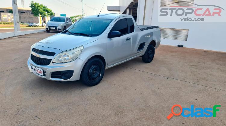 CHEVROLET MONTANA LS 1.4 ECONOFLEX 8V 2P PRATA 2017 1.4 FLEX