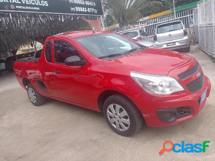 CHEVROLET MONTANA LS 1.4 ECONOFLEX 8V 2P VERMELHO 2015 1.4